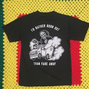 Sketchy Tank”I’d rather burn out than fade away”